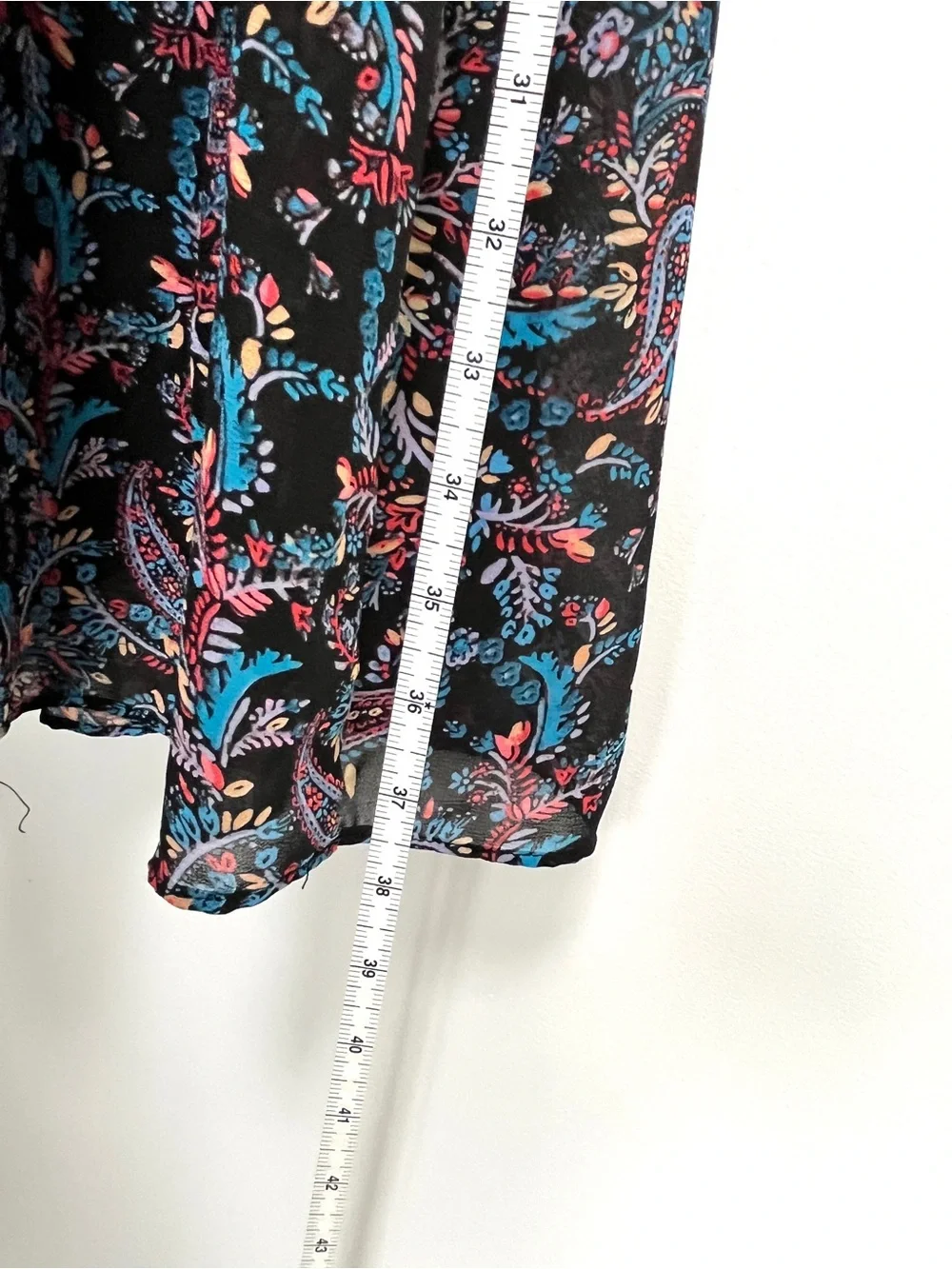 Anthropologie, Vanessa Virginia, Daytripper mini dress. Paisley pattern size M - Picture 15 of 15